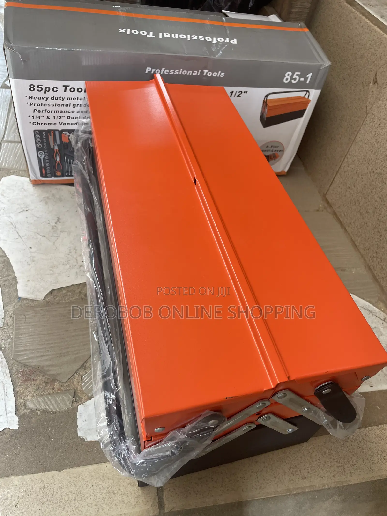 Professional Machine Tolls Set With Cantilever Tools Box