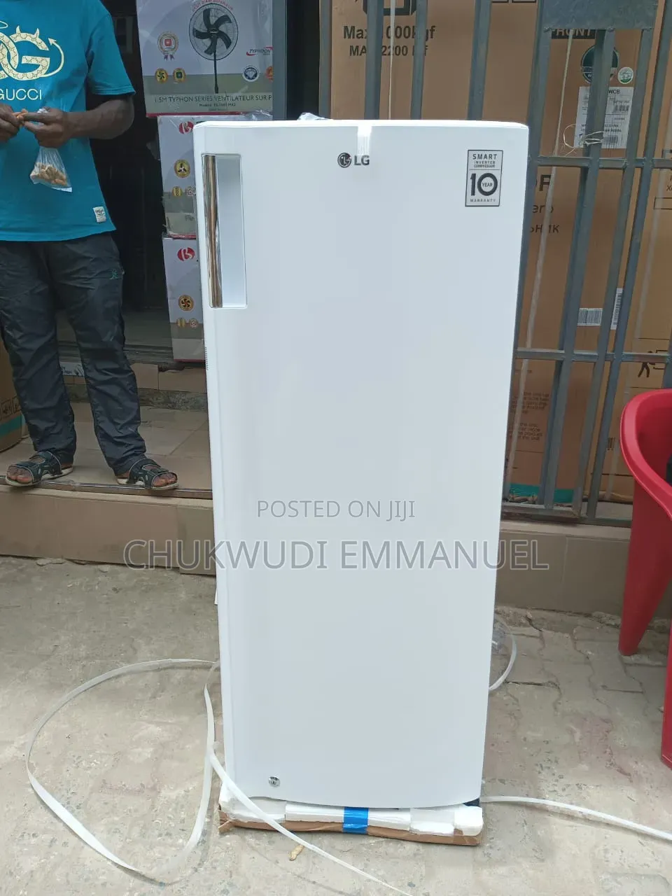 Lg Upright Freezer 6step