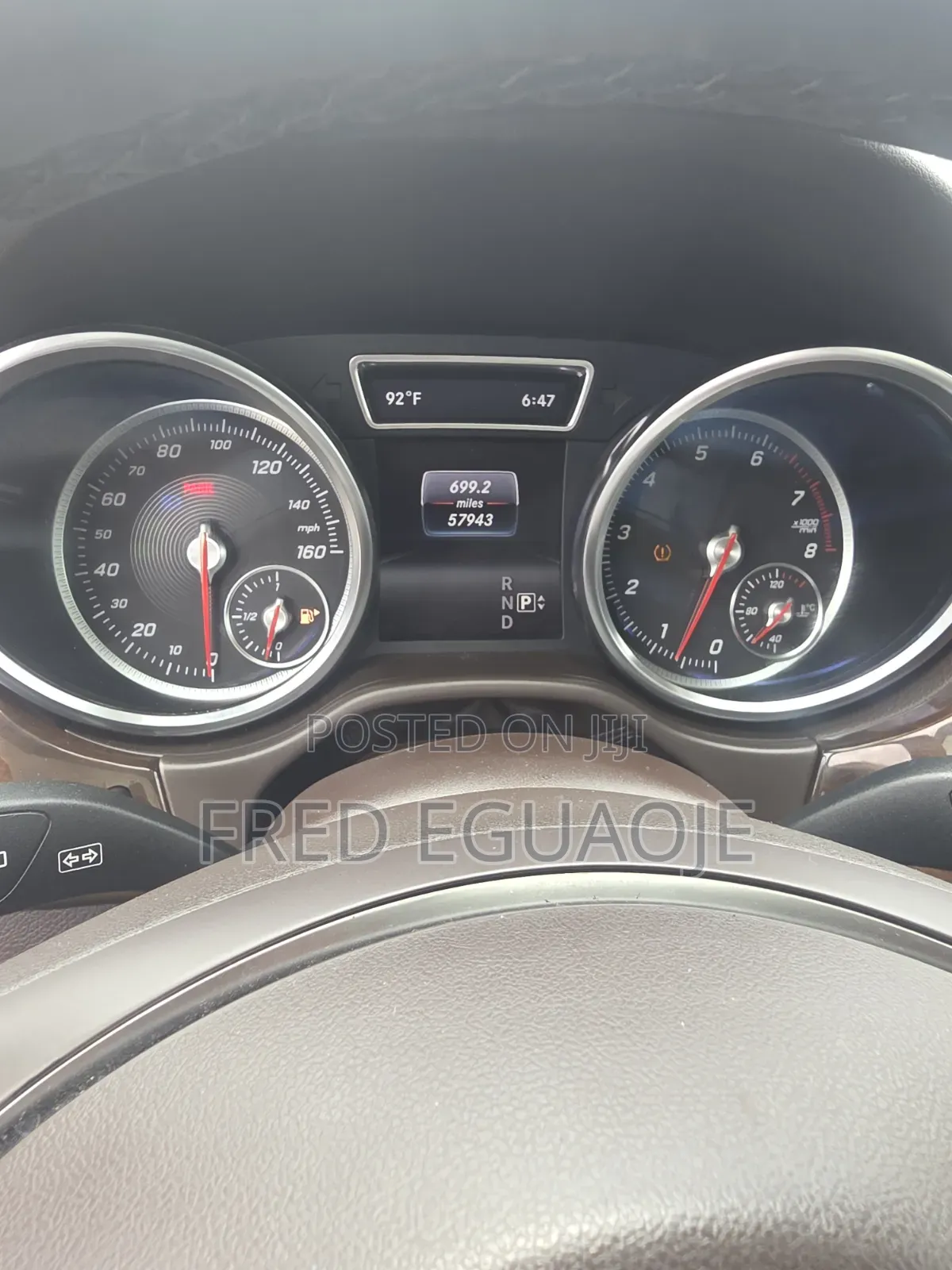 Mercedes-Benz GLE-Class 2016 White