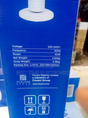 40" Maxi Electrical Tower Fan