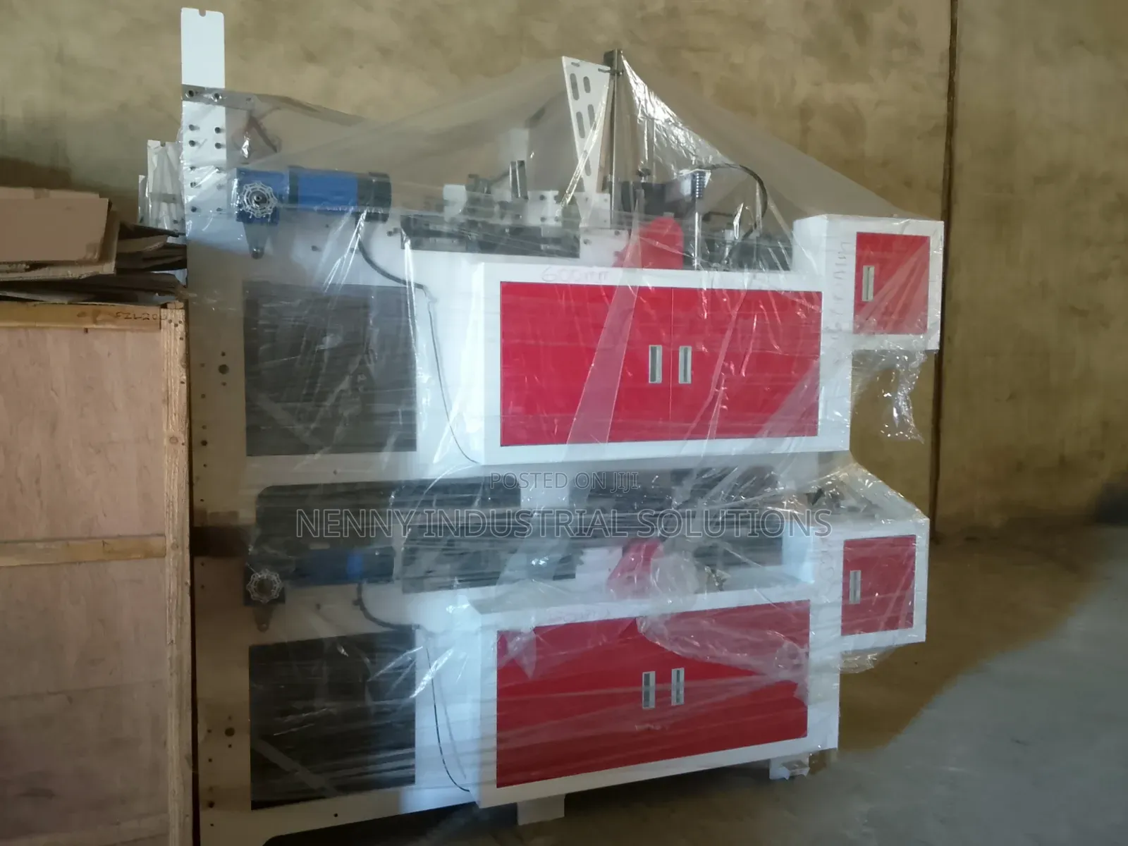 Side Sealing With Folding Machine - Bread Nylon Sealing Machine