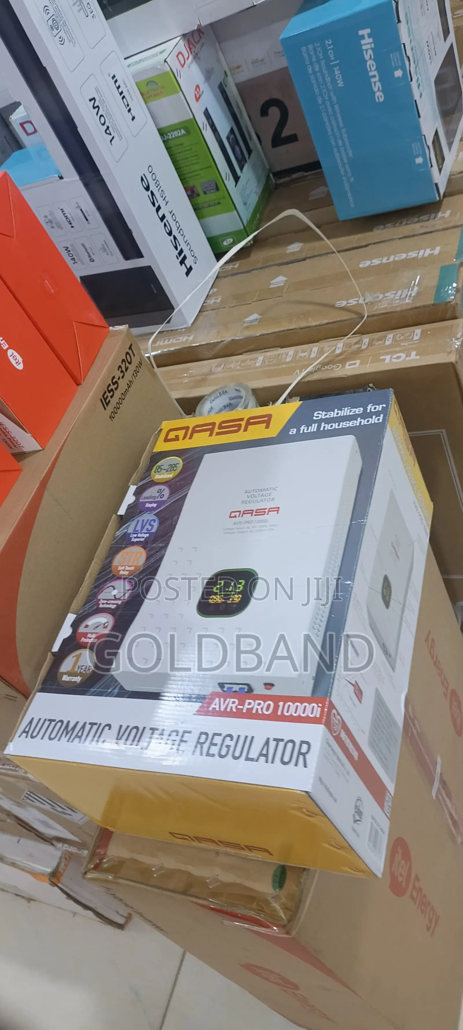 Qasa 10000w Smart Voltage Stabilizer