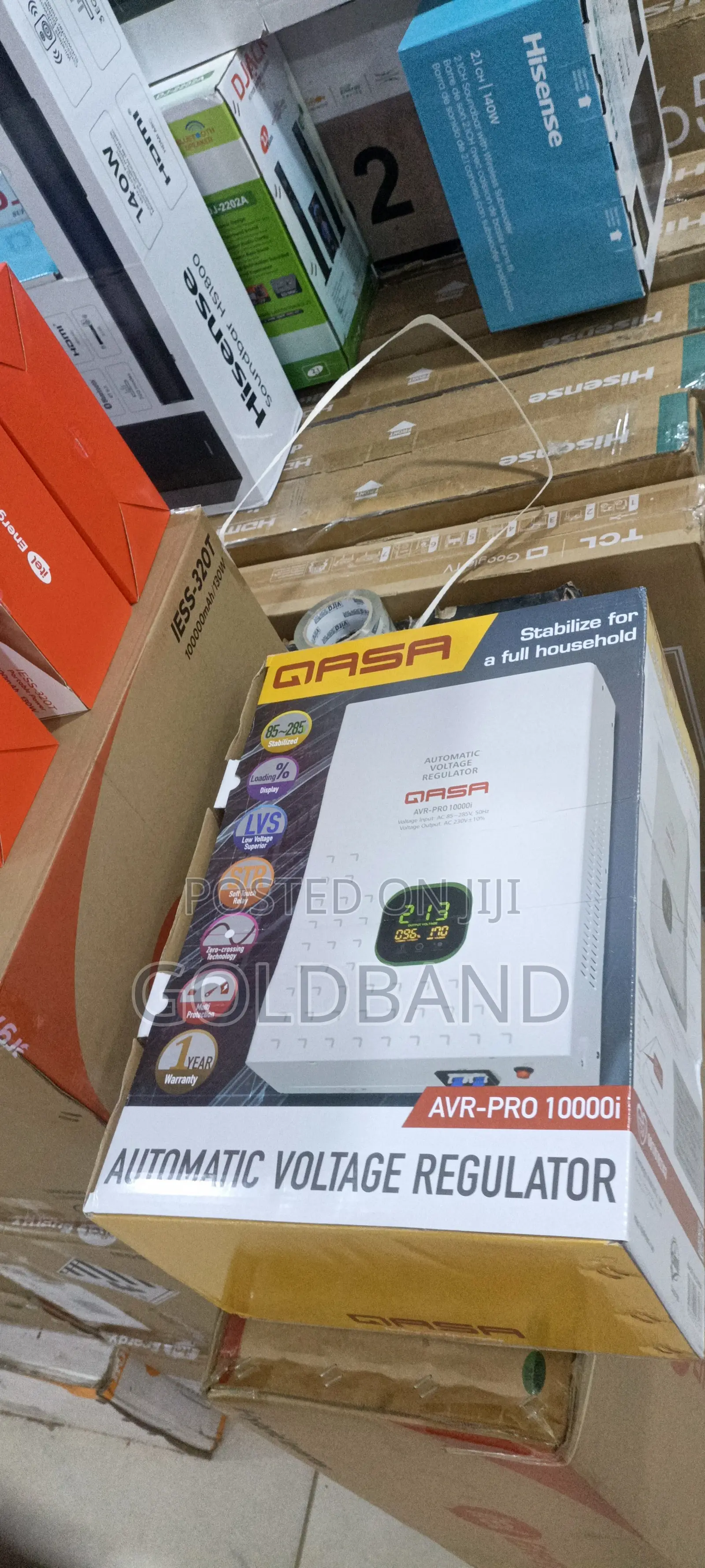 Qasa Wall Mount Avr Stabilizer 10000w