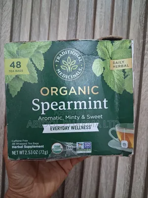 Traditional Medicinals Organic Spearmint Tea 48 Bags