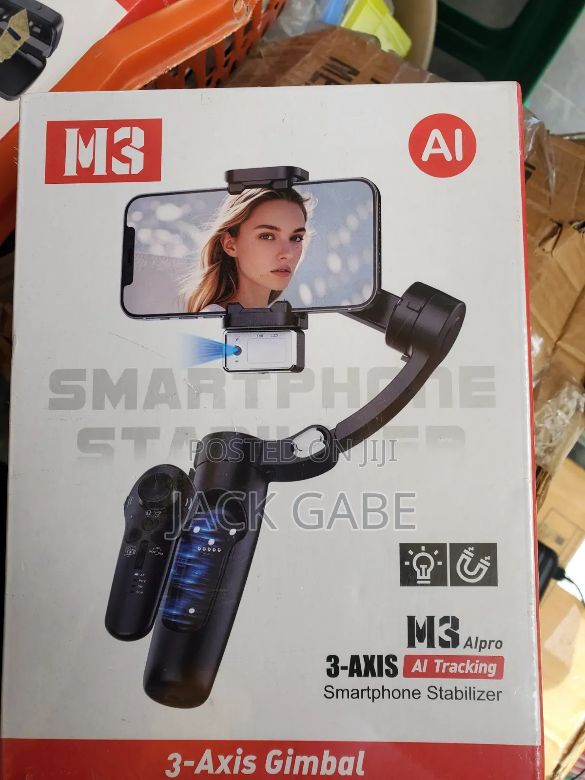 3-Axis Ai Tracking Smartphone Stabilizer
