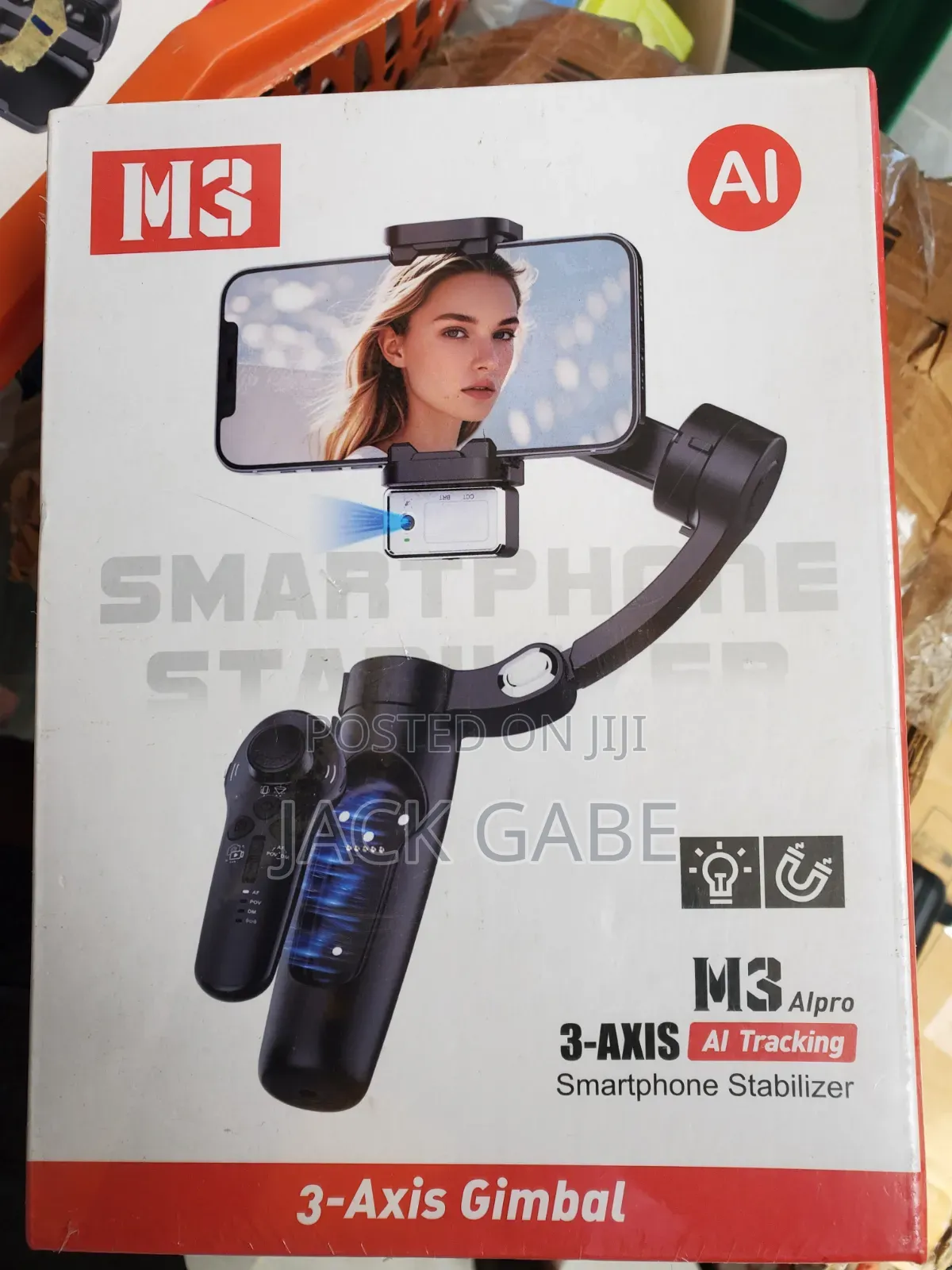 3-Axis Ai Tracking Smartphone Stabilizer