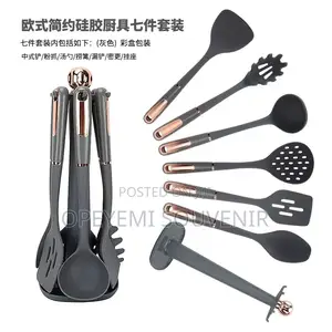 7-Piece Silicone Kitchen Utensil Set