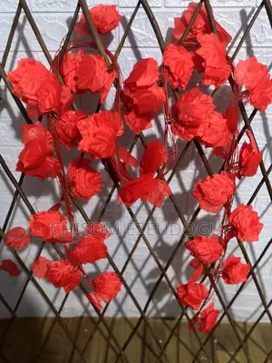 Colored Dropping Flowers