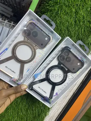 iPhone 17 Pro Max Infinity Design Magnetic Ring Case