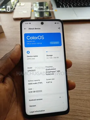 Oppo A60 256 GB Black