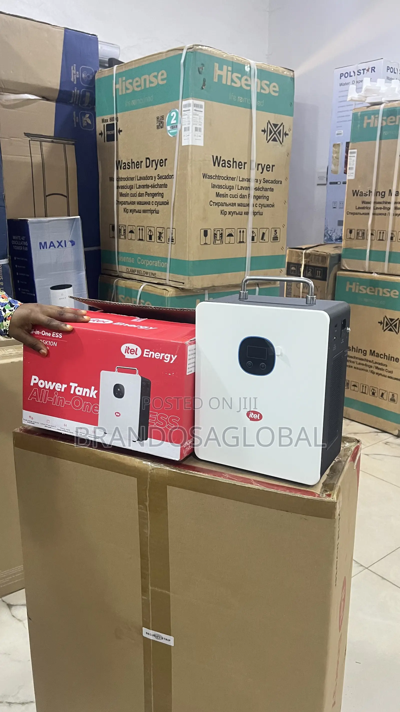 Itel Energy Power Tank Iess-O5k10n –Practical Energy Security Solution