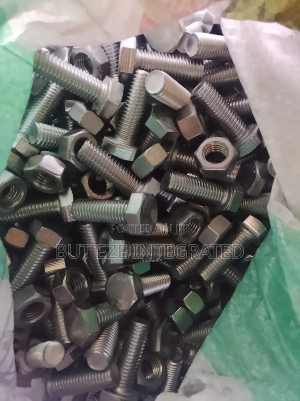 M12x40 Bolt And Nut Stainless