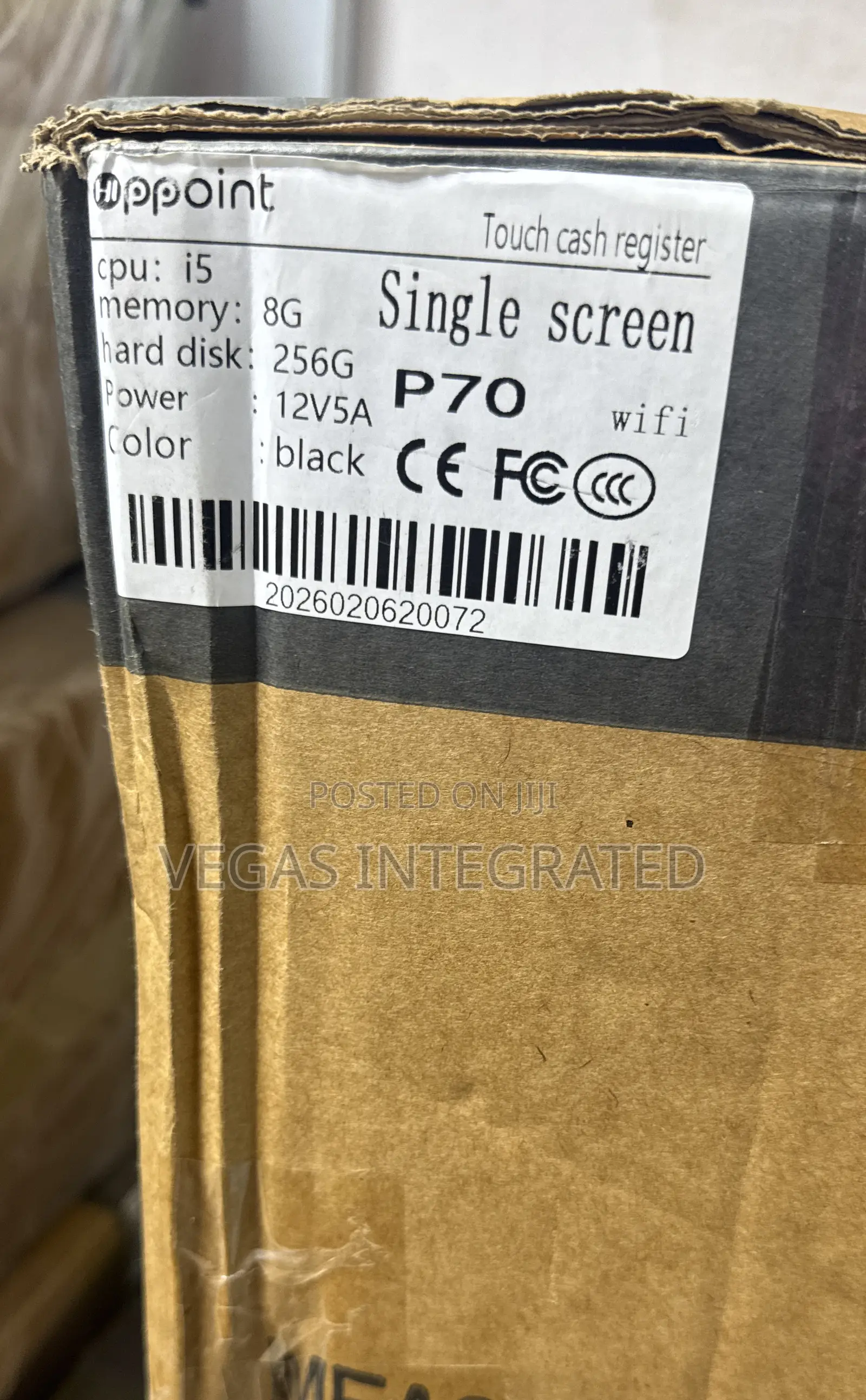 Point of Sales Single Screen Touchscreen All in One System