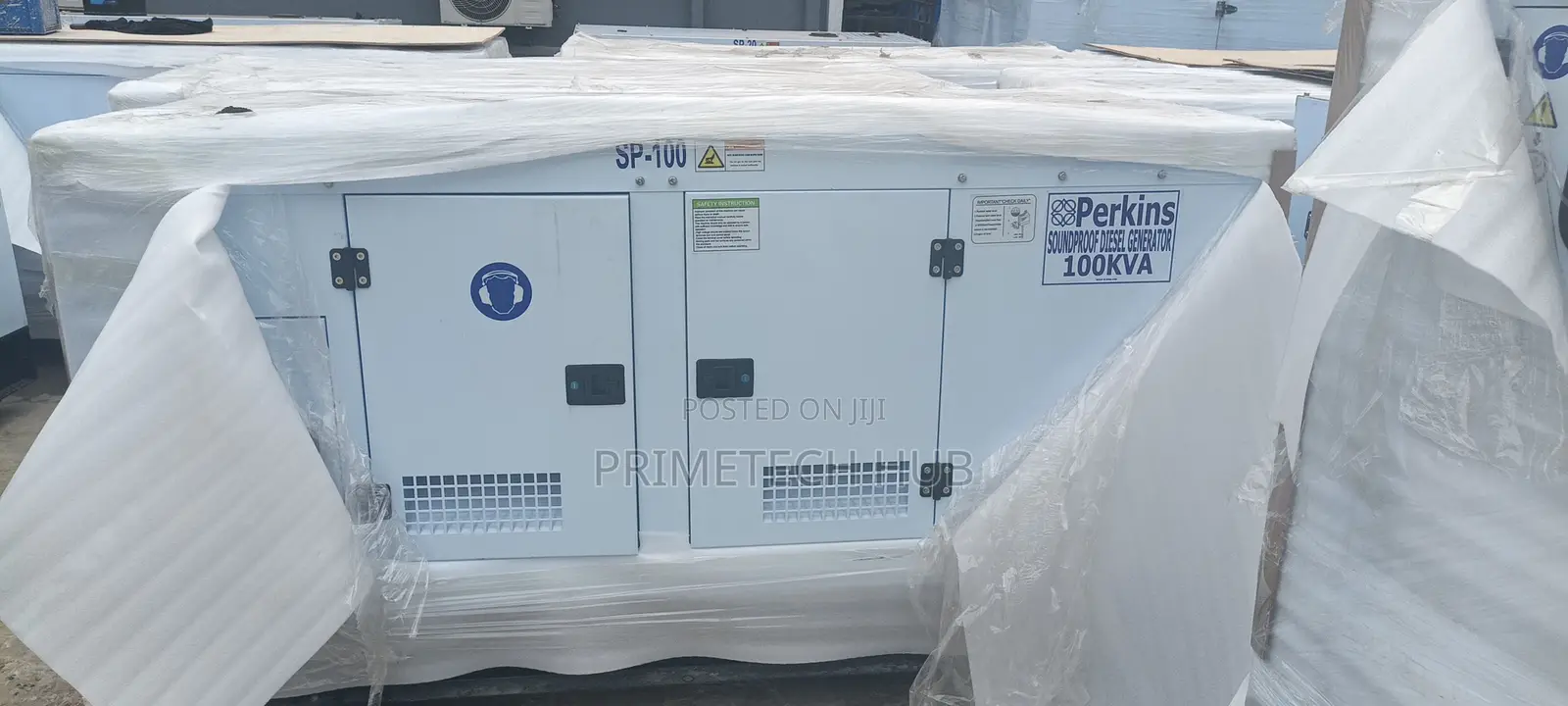 100kva Silent Perkins Generator – Ready for Delivery
