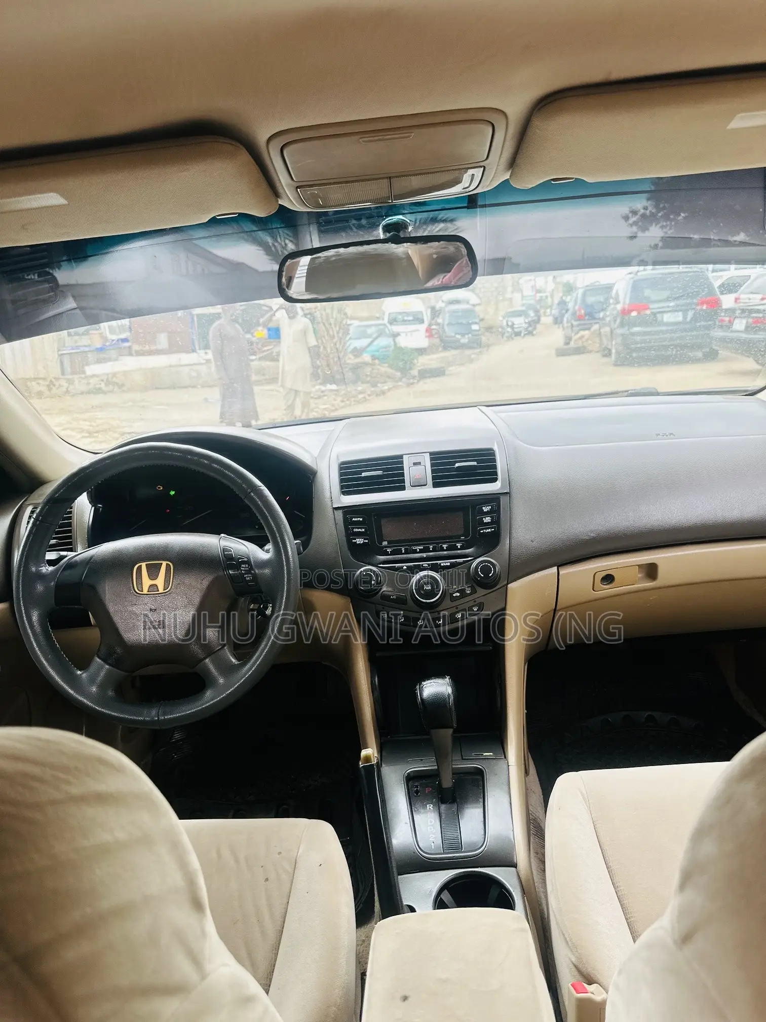 Honda Accord 2007 Gold