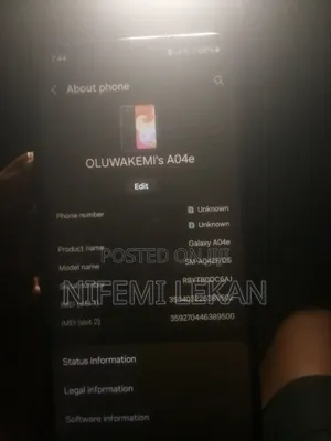 Samsung Galaxy A04e 32 GB Black