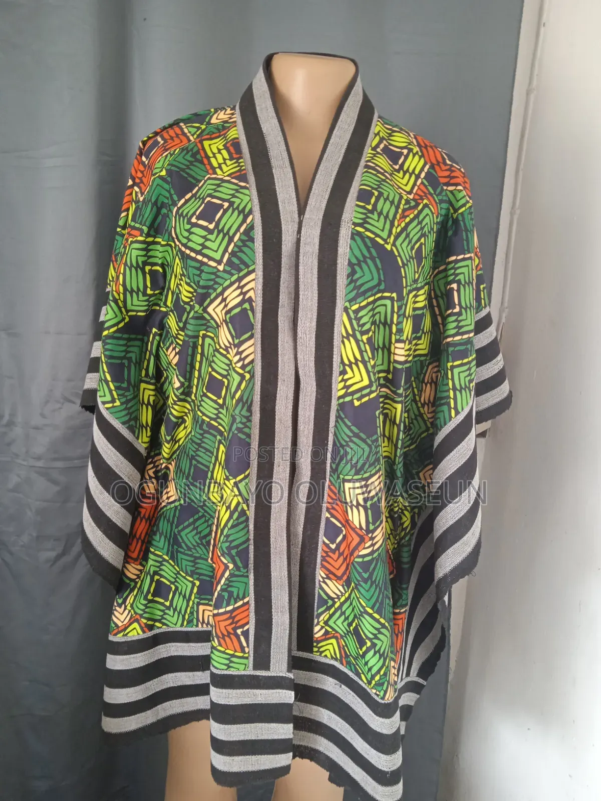 Kimono Jacket Aso-Oke