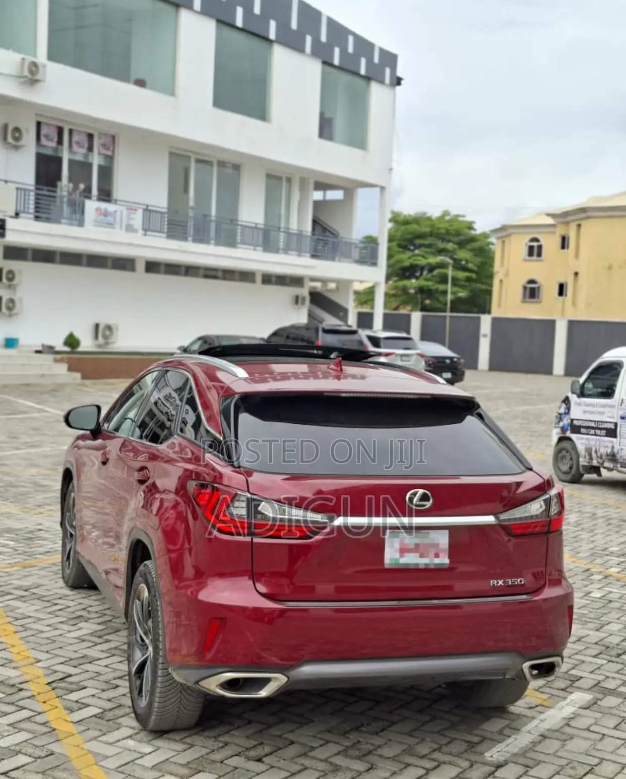 Lexus RX 2017 Red
