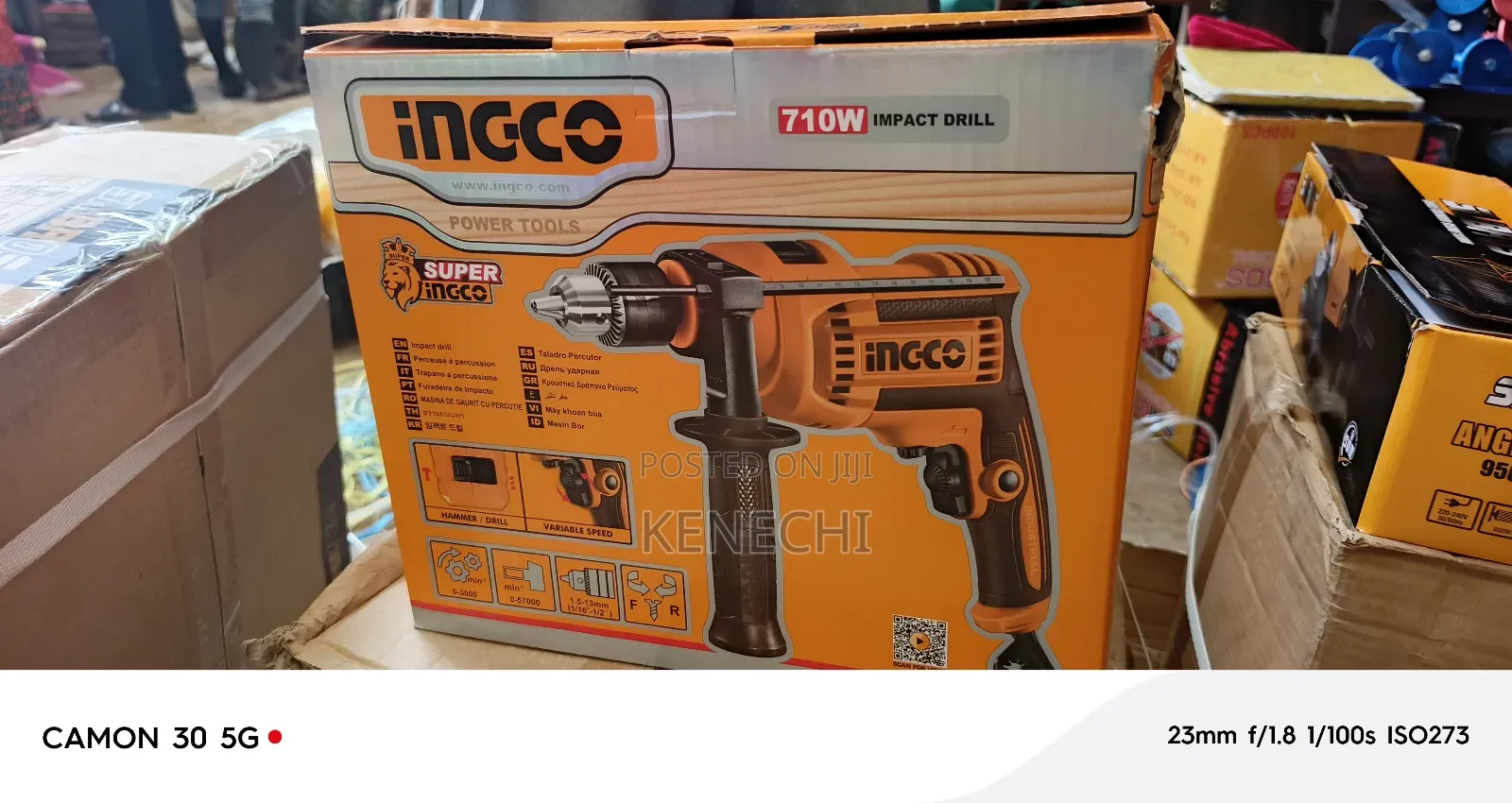 13mm for Drill and Also Screw