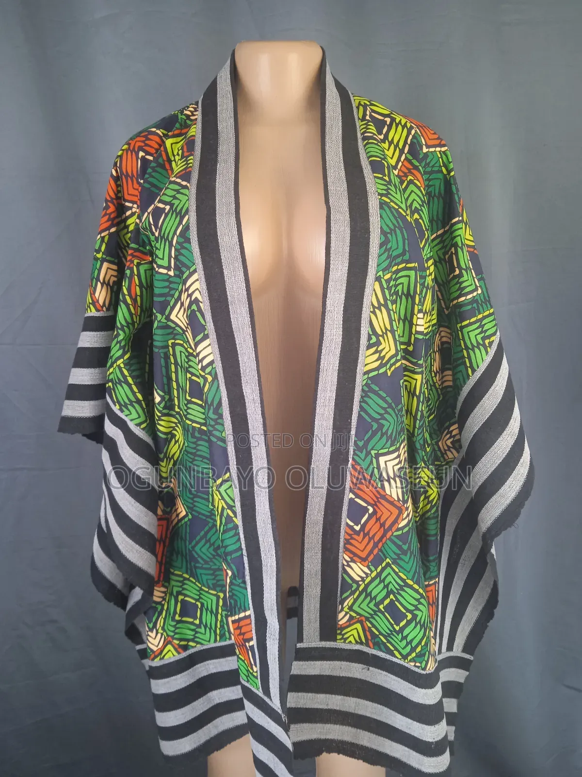 Kimono Jacket Aso-Oke