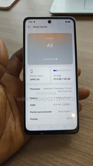 Oppo A5 4G 128 GB White
