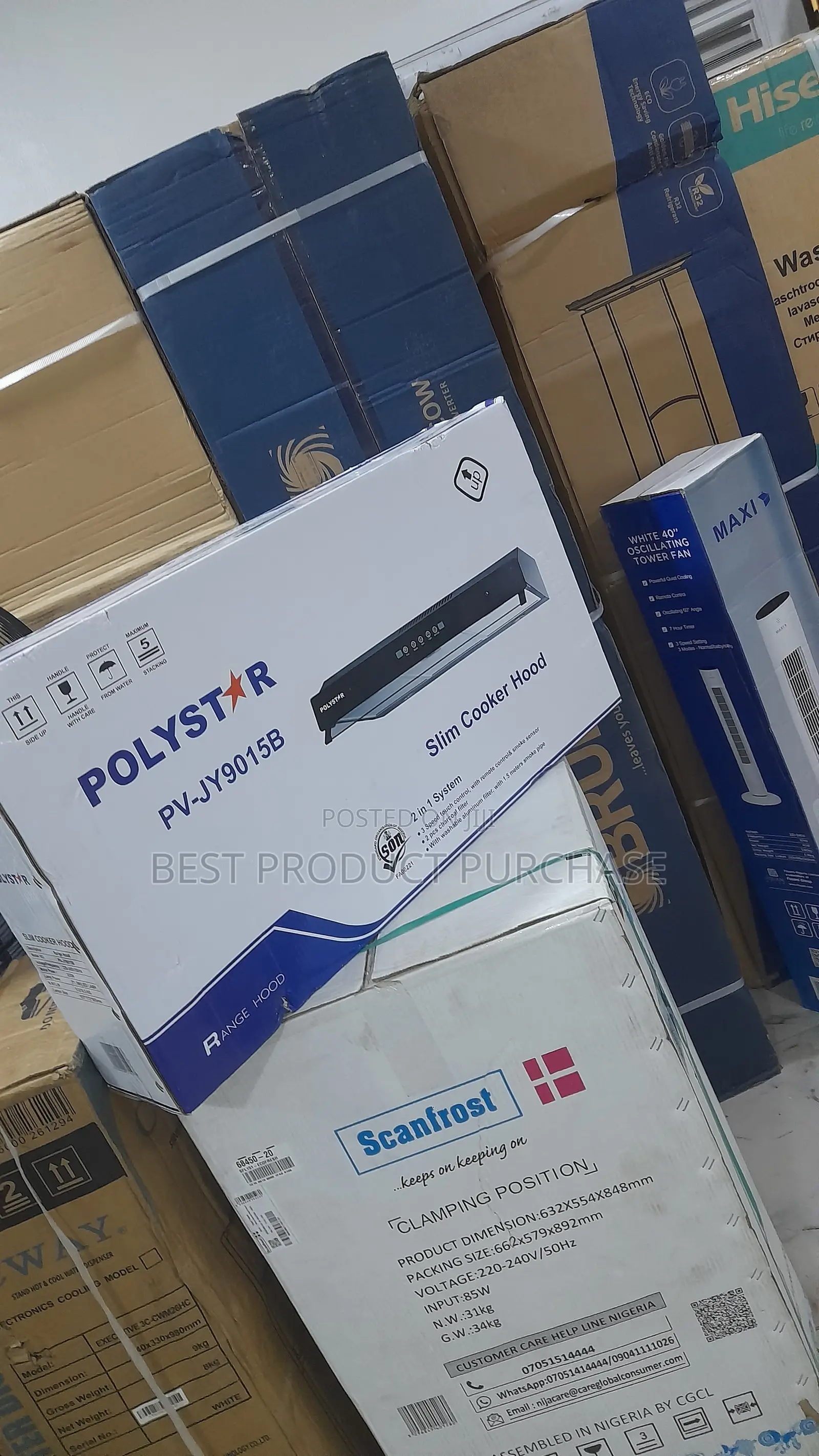 Digital Touch Polystar Slim Hood Pv-Jy9015b