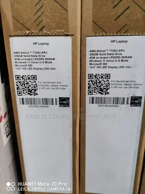 New Laptop HP 14S 4GB AMD SSD 256GB