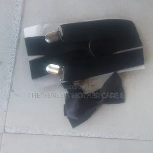Children Suspender and Bow Tie