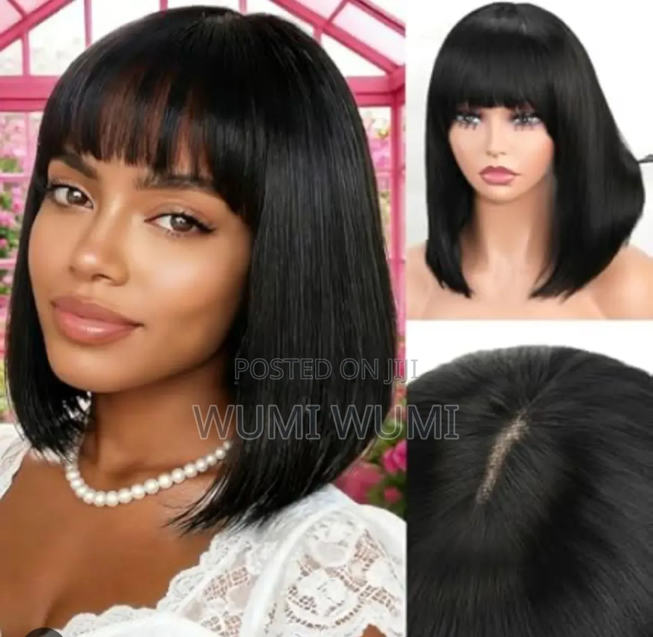 Human Bob Wig