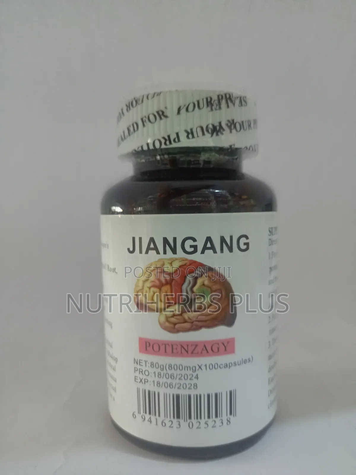 Jiangang Potenzagy Capsules Supports Brain and Memory Retention