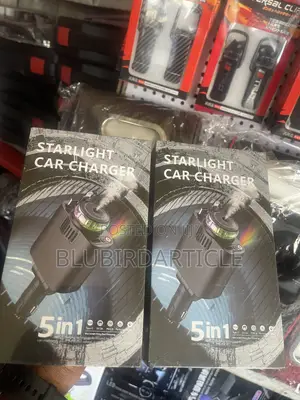 Car Phone Chargers With Starlight 5in1