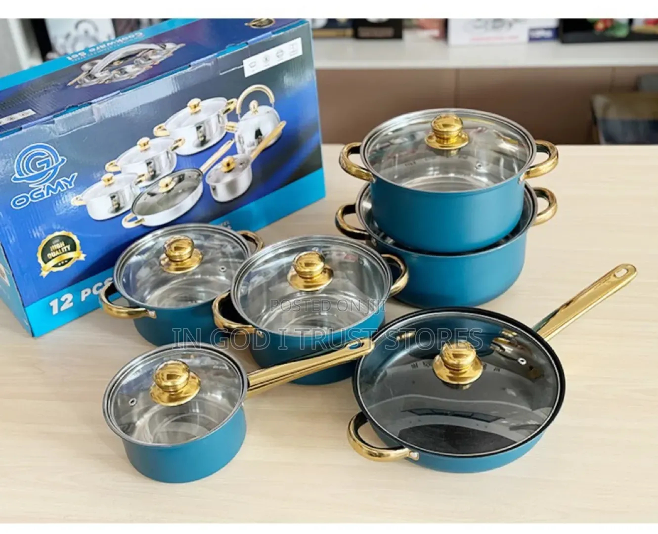 Colorful High Quality 7-Piece Stainless Steel