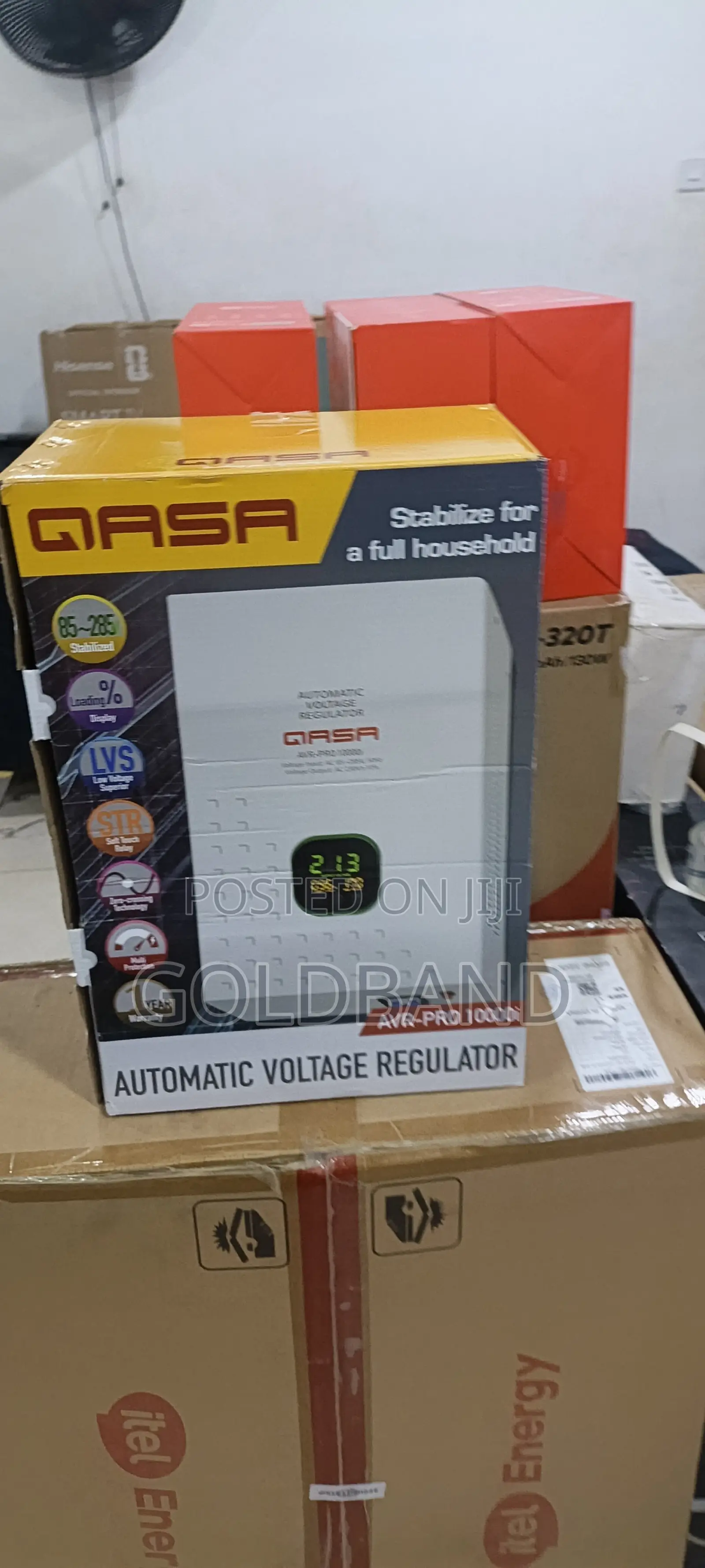 Qasa 10kw Voltage Regulator Stabilizer