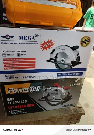 Circular Saw Mega and Power Tell for Wood