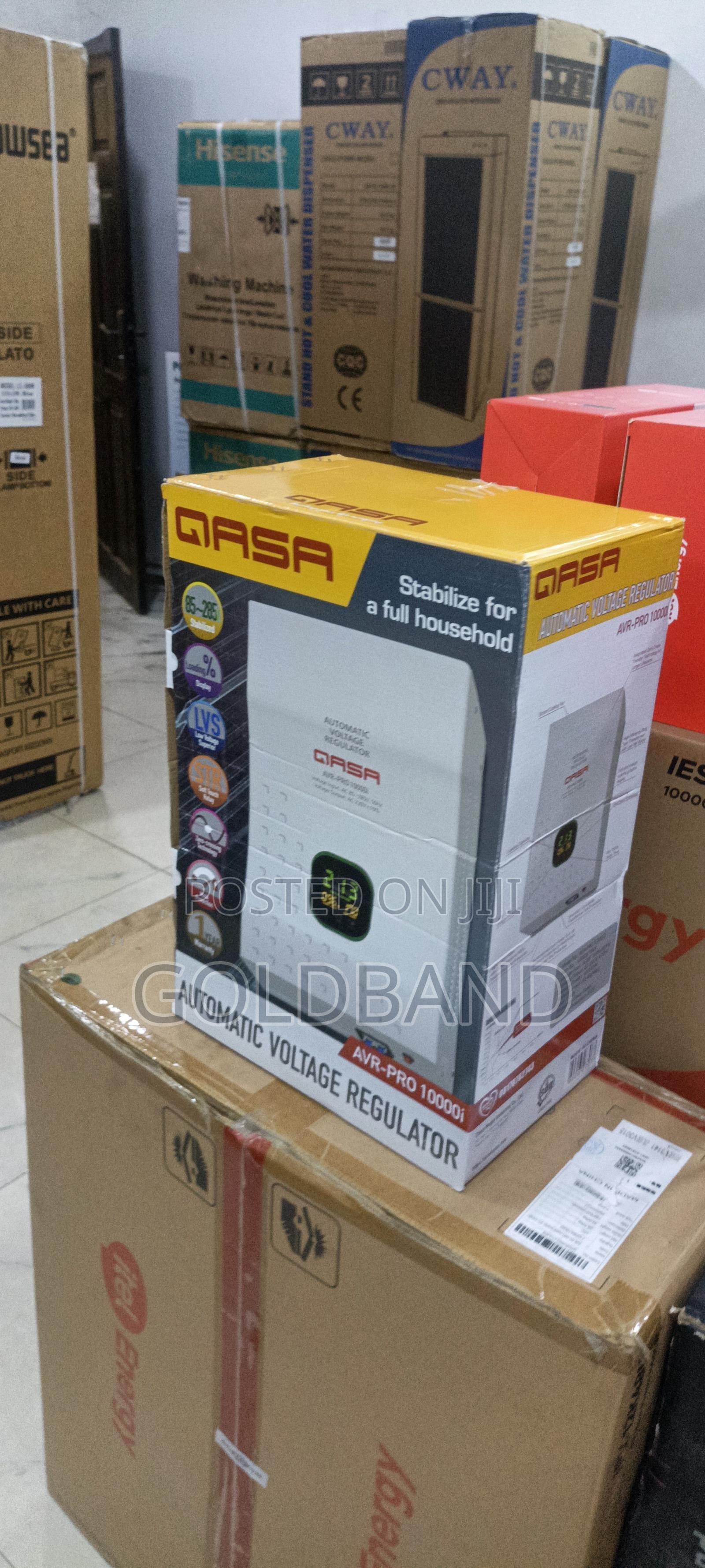 Qasa Automatic Wall Mount Voltage Stabilizer 10kw