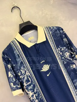 PSG X Dior Limited Edition Polo Jersey – Blue/White