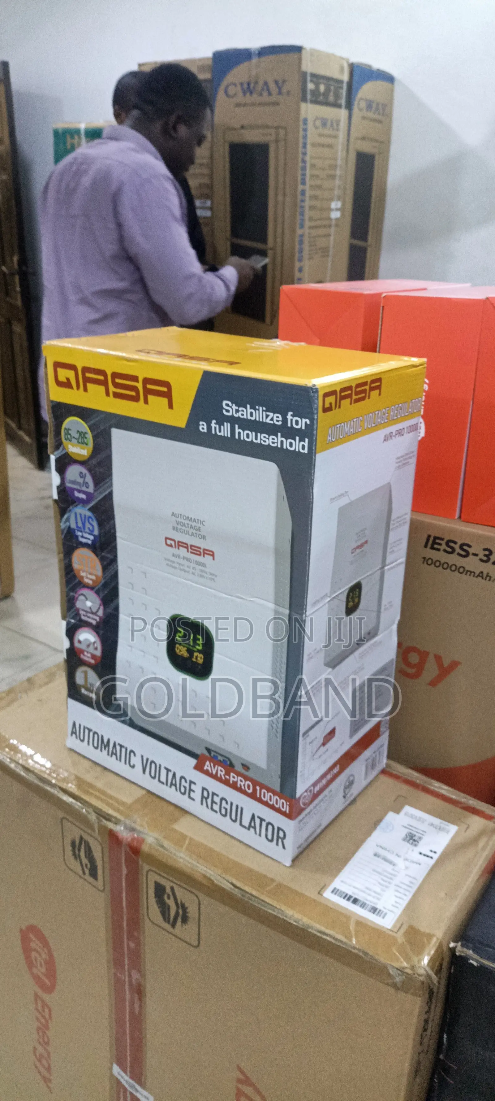 Qasa 10kw Automatic Voltage Stabilizer