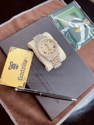 Highest Quality VVS 1 Moissanite Rolex Watch