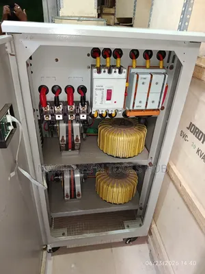 50kva Jordy Ele Servo Motor Control Automatic Voltage Regulator