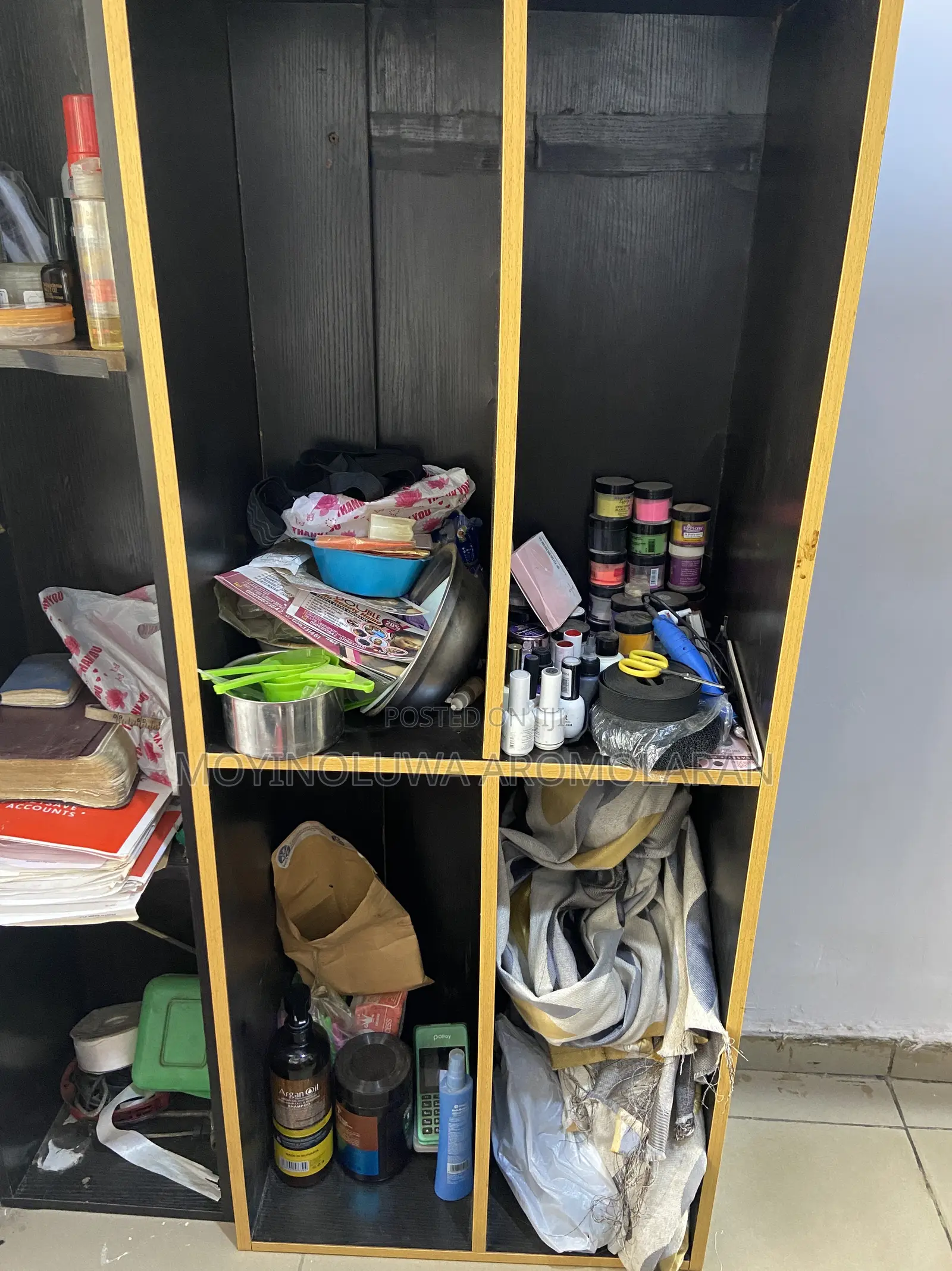 Table and Shelf