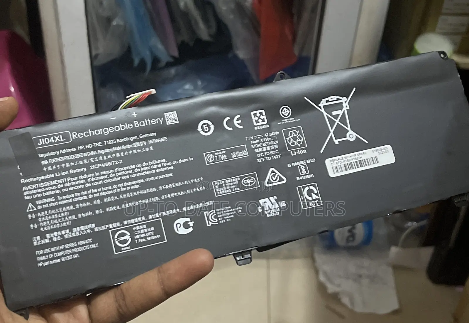 Jiio4xl Hp Battery