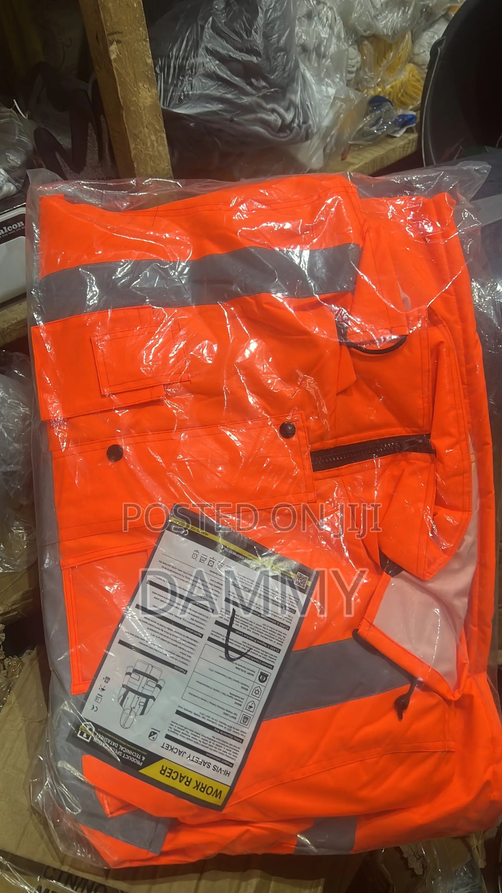High-visibility Reflective Safety Jacket