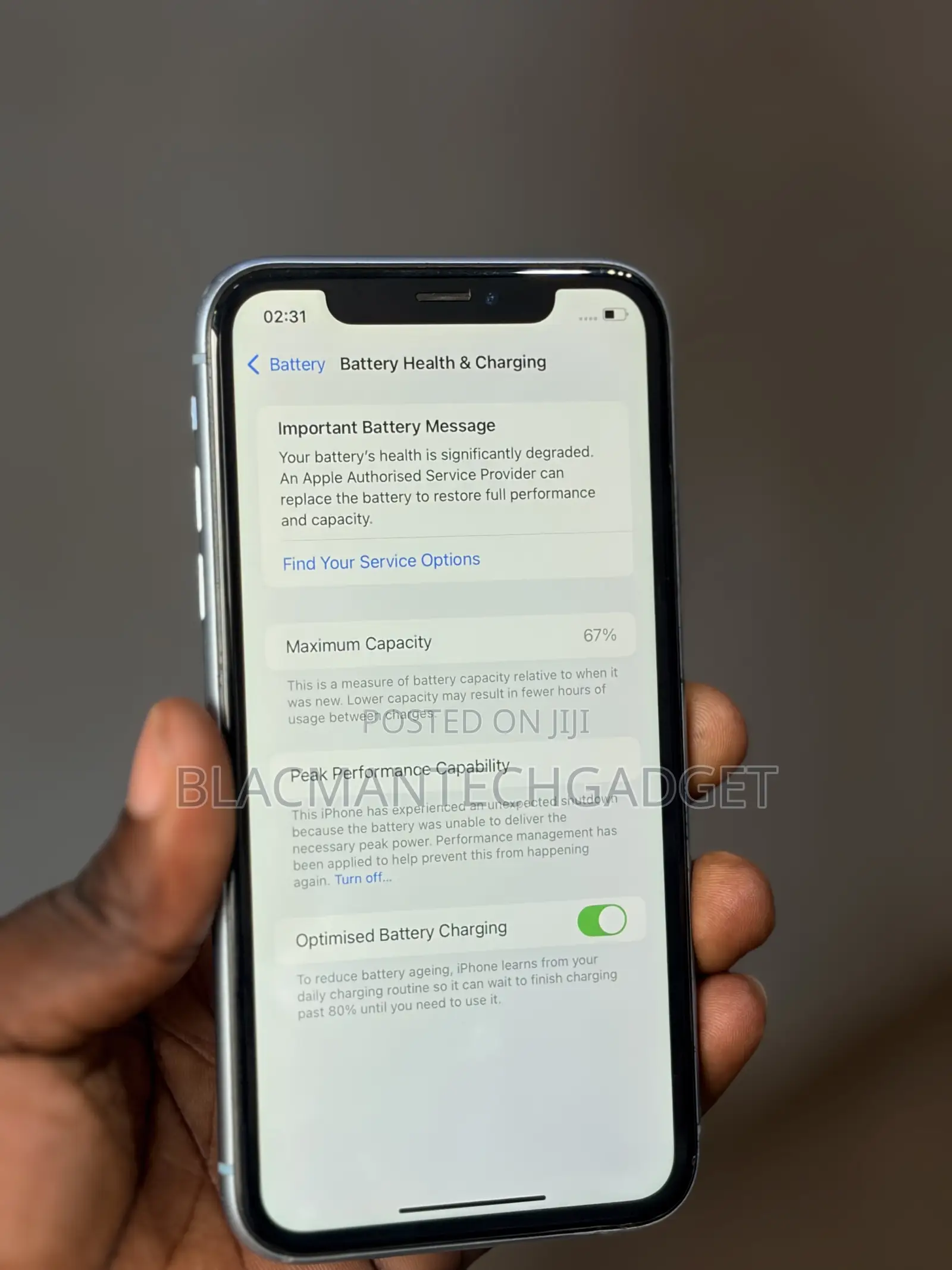 Apple iPhone XR 64 GB Blue