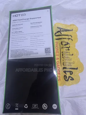 New Infinix Hot 60i 128 GB Silver
