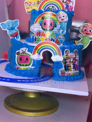 Moving Train Cake