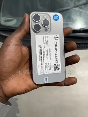 Apple iPhone 15 Pro 256 GB Silver