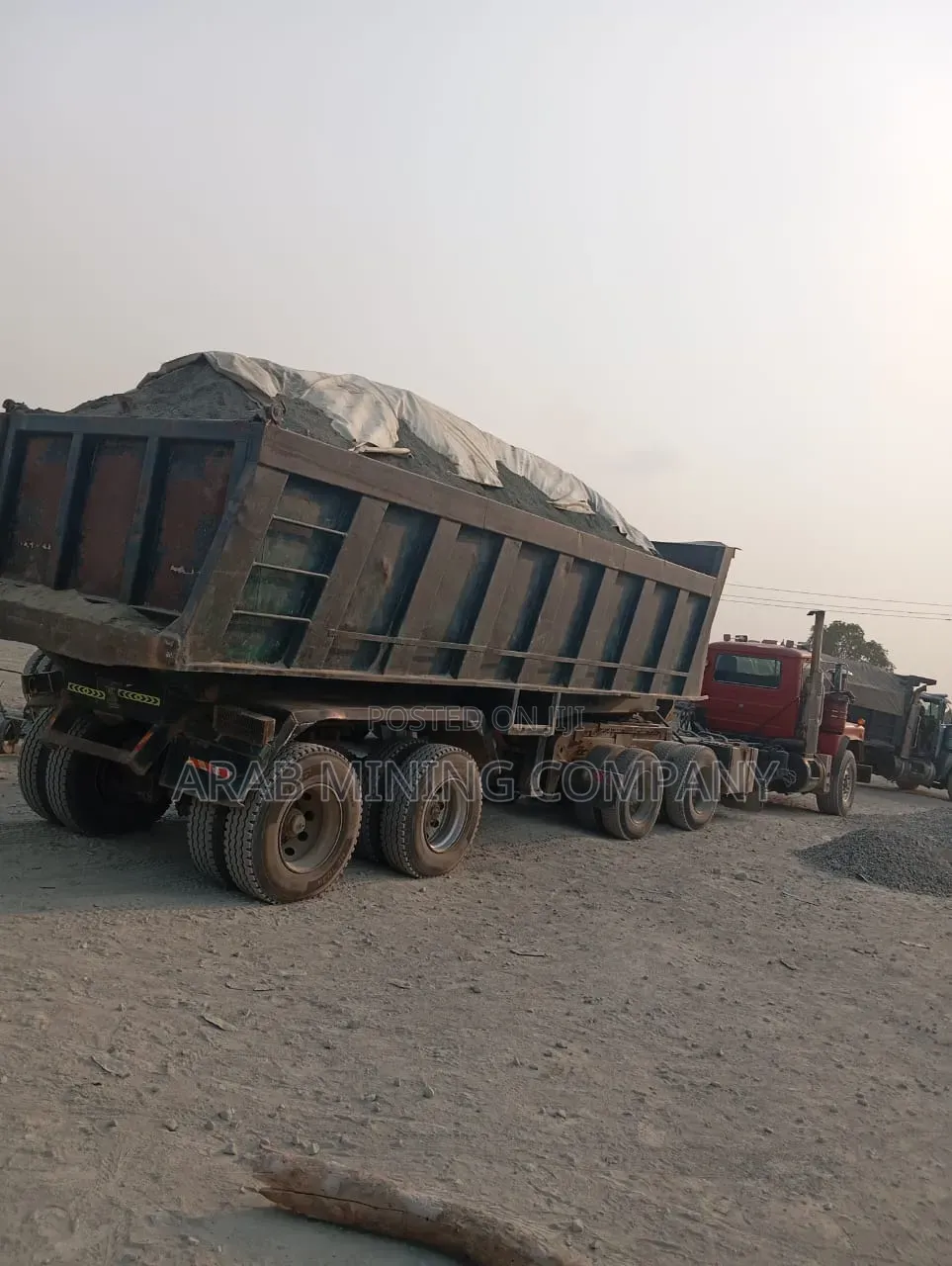 Trailer Load in Granite