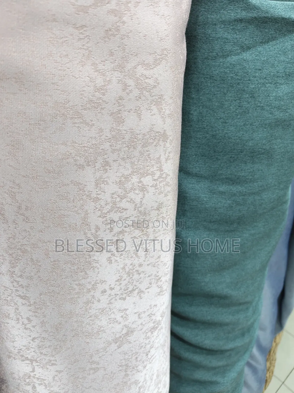 Peach Egyptian Jacquard Curtain