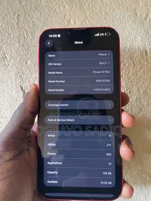 Apple iPhone 14 Plus 128 GB Red