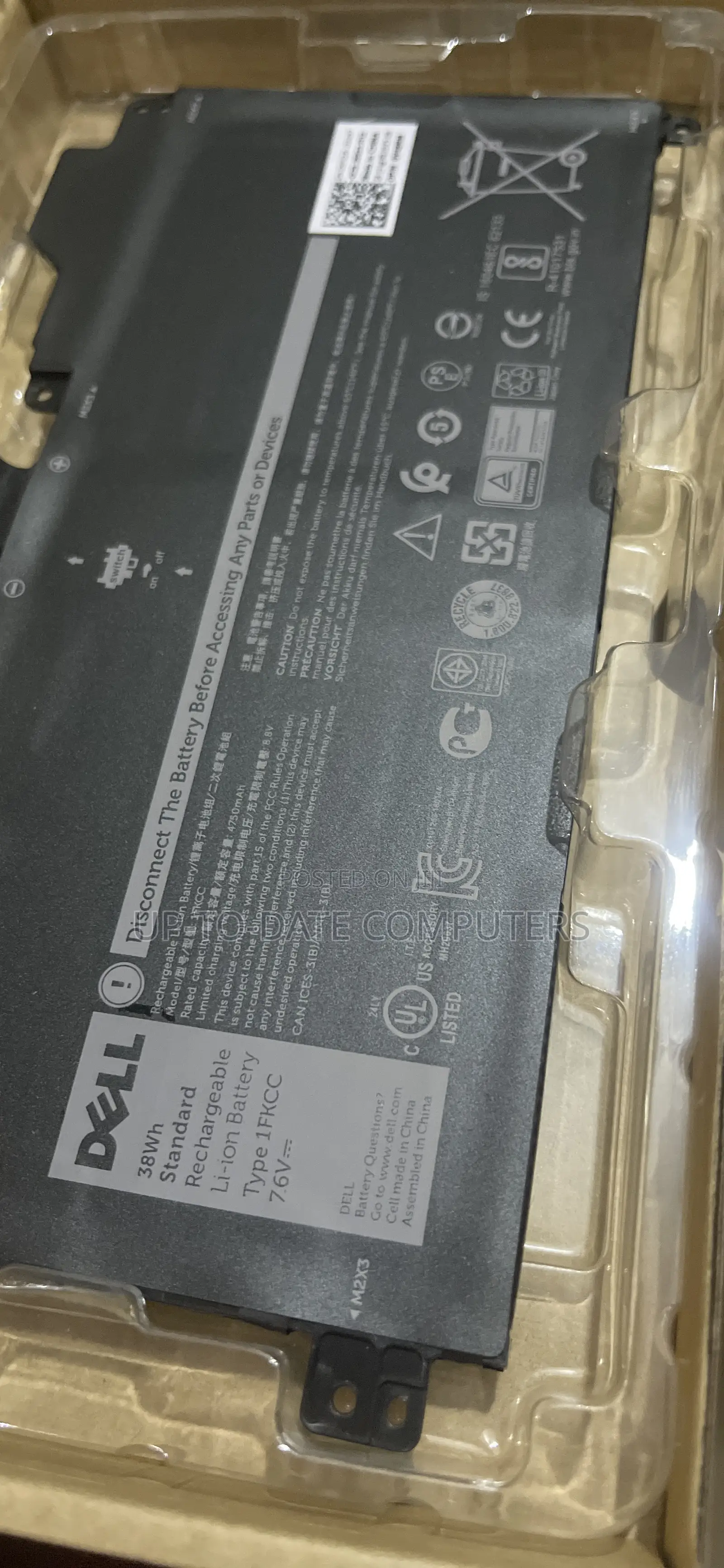 1fkcc Dell Battery for Dell Latitude